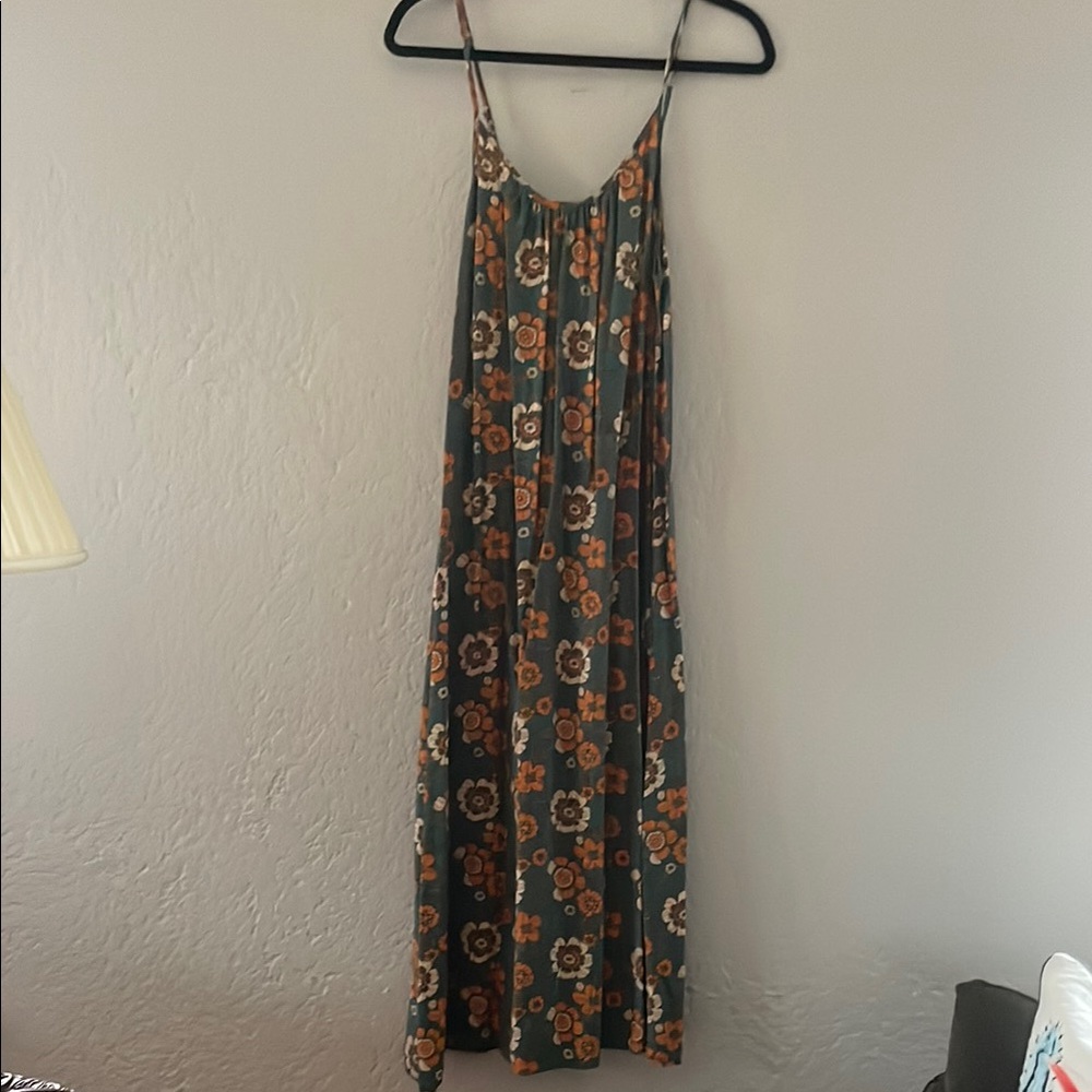 Floral Spaghetti Strap Dress